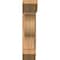 Ekena Millwork Funston Slat Smooth Bracket w/ Offset Brace, Western Red Cedar, 7 1/2"W x 20"D x 32"H BKT0806X20X32FST06SWR - alternate 3